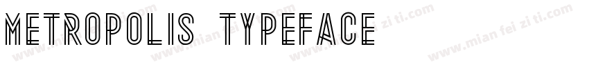 Metropolis Typeface字体转换